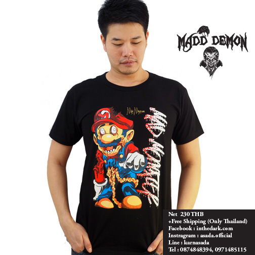 เสื้อยืด ลายโหดๆ จาก Madd Demon