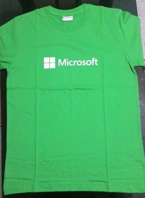 ขายเสื้อไมโครซอฟท์ Microsoft shirt ของแท้ พรีเมี่ยม  199 บาท ฟรี EMS