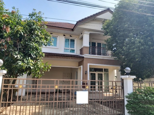 HR750ให้เช่าบ้านเดี่ยว 2 ชั้นเนื้อที่ 80 ตรว.หมู่บ้านนนท์ณิชา ติดถนนรัตนาธิเบศร์ ทำเลดีใกล้MRTไทรม้า
