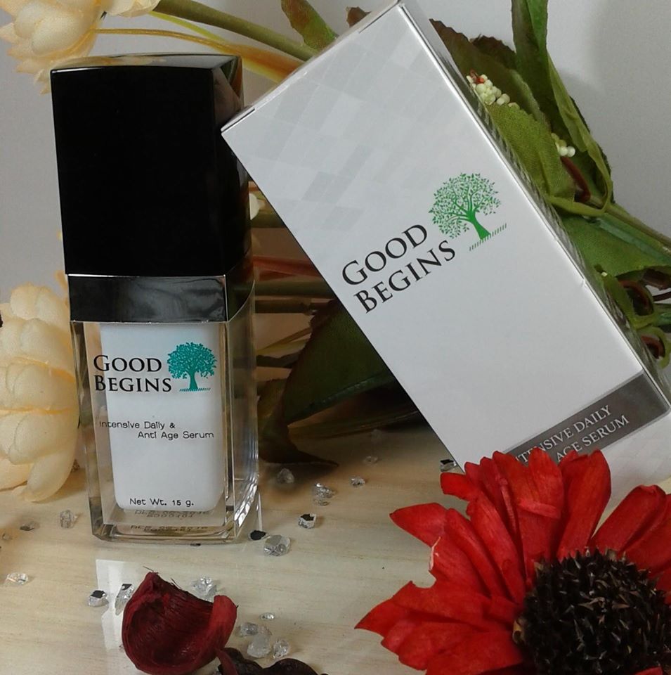 หน้าเด้ง ดูอิ่มน้ำ ไม่มัน ต้องซีรั่ม good begins ตัวเดียว สยบลบทุกปัญหาทั้งกลางวัน และกลางคืน