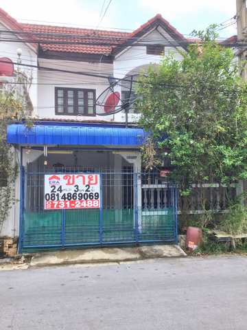 ขายทาวน์เฮ้าส์ หมู่บ้านสินธานี 3 เนื้อที่ 24 ตร.วา ถนนนวลจันทร์ 9 ใกล้ถนนเกษตร-นวมินทร์