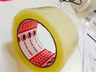 เทปกาวสีใส เทปกาวปิดกล่อง OPP TAPE 2" 100 หลา เทปกาวปิดกล่องสีน้ำตาล ARMAK STARBIRD TIGER TIPTAPE คุณไนล์ 092-8635364