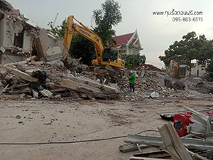 รับรื้อถอน ทุบตึก รับซื้อโครงสร้างเหล็ก รับซื้อบ้านไม้เก่า095-803-6573 