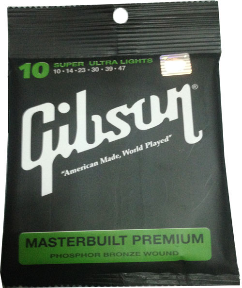  สายกีตาร์โปร่ง Gibson Super Ultra Lights กับราคาเพียง 198 บาท เท่านั้น