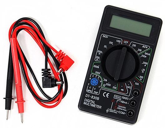 ขายดิจิตอลมัลติมิเตอร์ AC DC วัดไฟฟ้า วัดโวลท์ แอมป์ ความต้านทาน(R)ได้ ราคา 299 บาท ฟรี EMS