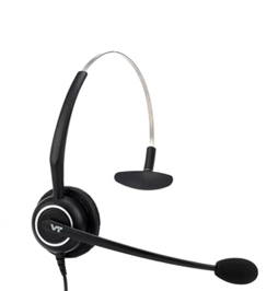 Headset VT5000 Mono-RJ9 หูฟังสำหรับเชื่อมต่อเครื่องโทรศัพท์ IP Phone 