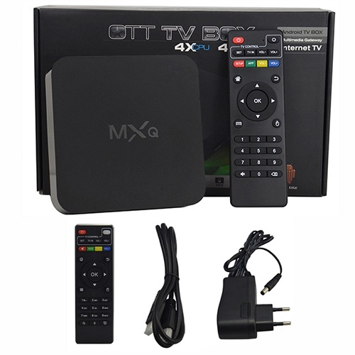 ขาย กล่องแอนดรอย รุ่น MXQ Android box 4.4 KitKat Amlogic S805 Quad Core 1GB/8GB