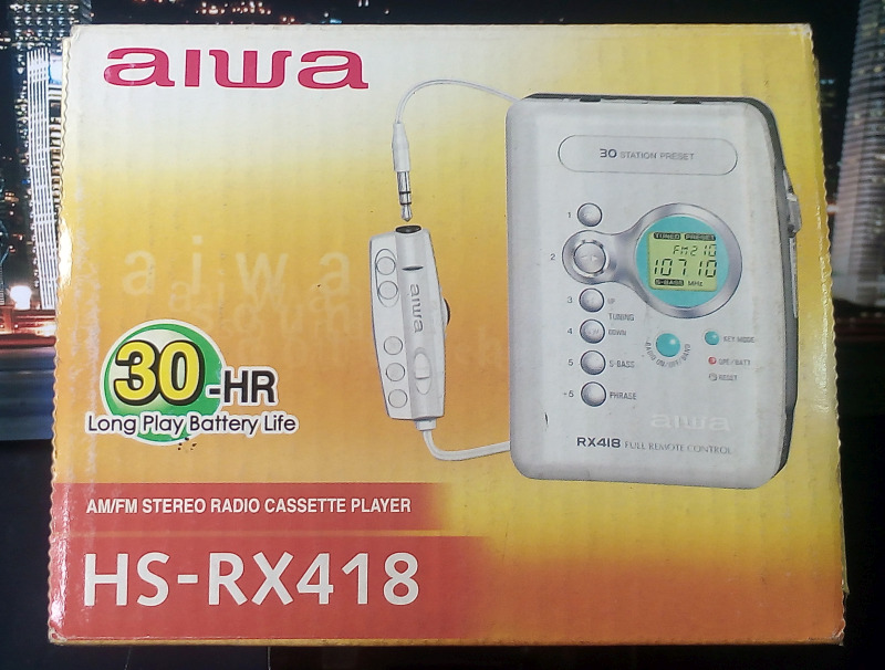 ซาวน์เบาท์ aiwa HS-RX418 มือหนึ่ง ของใหม่