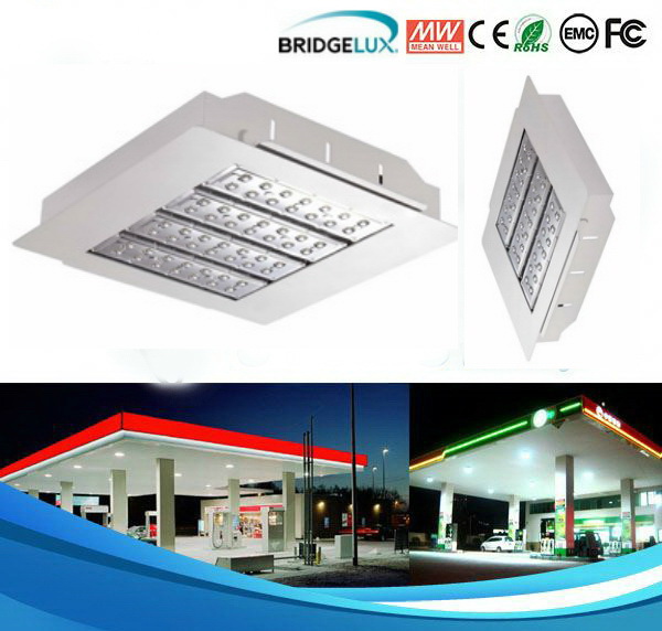 โคมไฟ LED Canopy Light ดีไซน์ใหม่ สำหรับใช้ในปั๊มน้ำมันและอื่นๆ