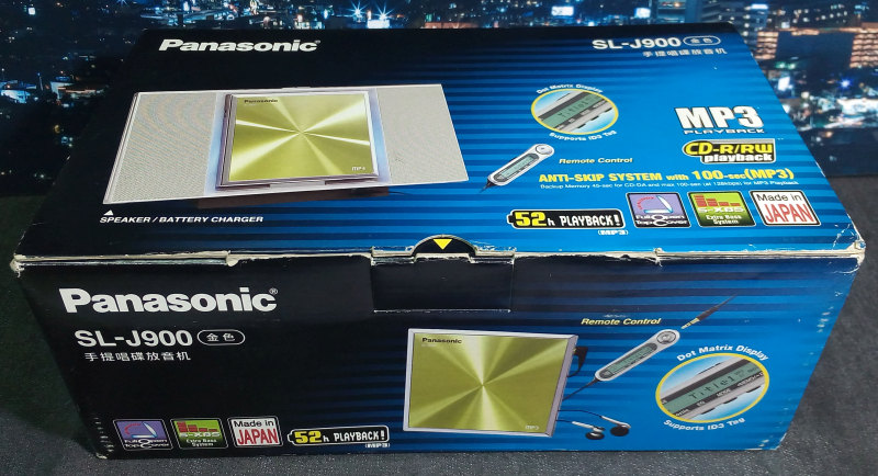 CD Walkman Panasonic SL-J900 มือหนึ่ง ของใหม่