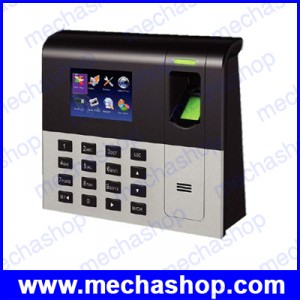 เครื่องสแกนลายนิ้วมือ สแกนนิ้วมือลงเวลา TFT 3.0inch ZK-UA200 Fingerprint Time Attendance Clock Recorder Employee (เมนูภาษาไทย)