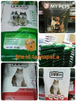 จำหน่ายอาหารสุนัขและแมว บูม กินดี สัตว์ป่วยกินแล้วมีแรง สุขภาพดีขึ้น ไม่ทำให้เป็นโรคไต ราคาสบายกระเป๋า แต่คุณภาพดี 